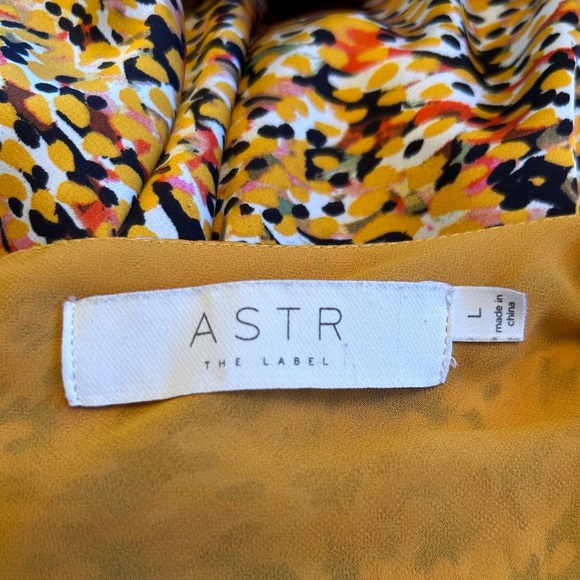 Astr Multicolor Abstract Mini Dress - Picture 4 of 4